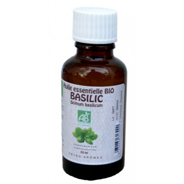 Basilic 30ml Huile essentielle bio